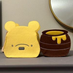 Winnie the Pooh felt baskets